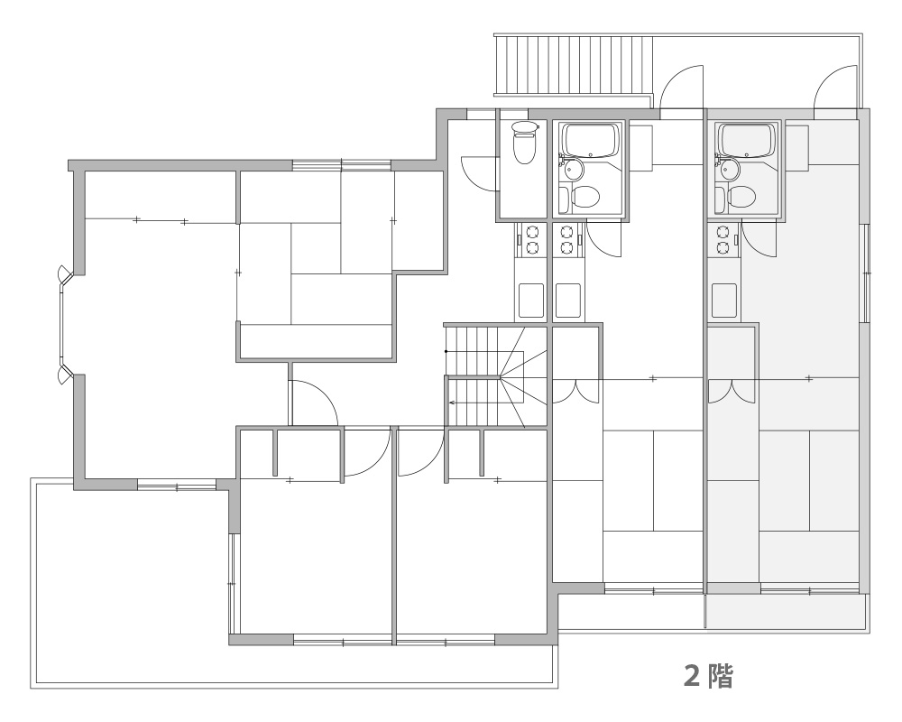 間取り　ビフォー